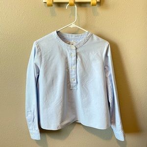 Madewell Shirt, Size: M, Color: Blue